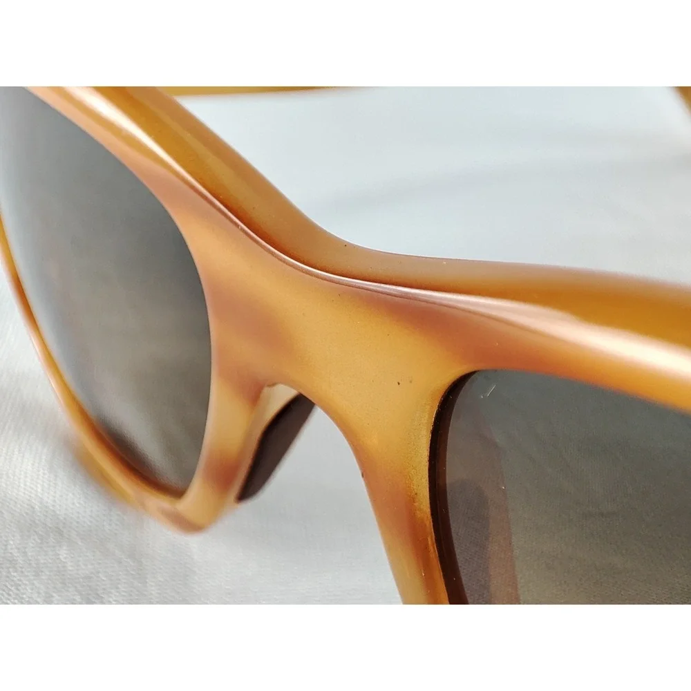 Maui Jim Kahoma MJ-285-21T Honey Amber Tortoise Polarized Sunglasses Case